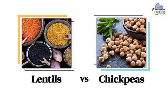 Lentils vs Chickpeas