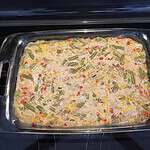Chicken and rice casserole
