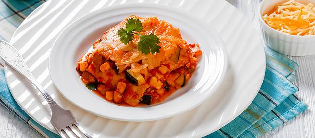 Casserole, Enchilada, Corn, Lasagna, Above