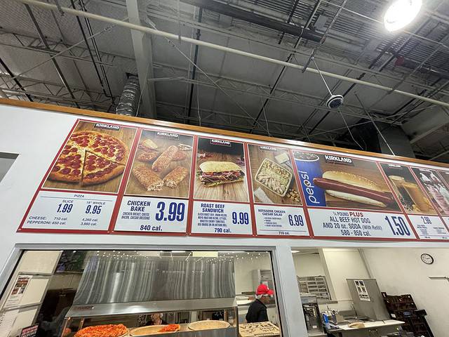 Costco Food Court Menu