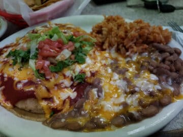 easy mexican lasagna
