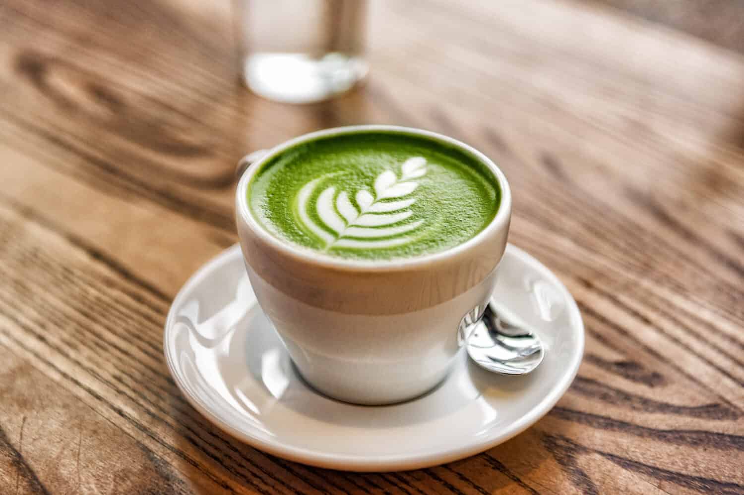 Unhealthy: Pistachio Latte