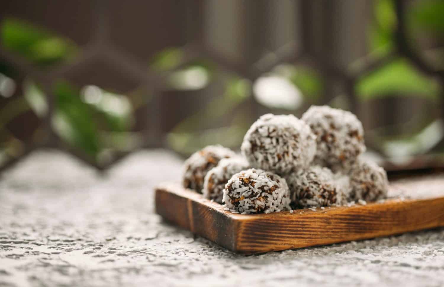 24. Cashew Coconut Fig Energy Balls