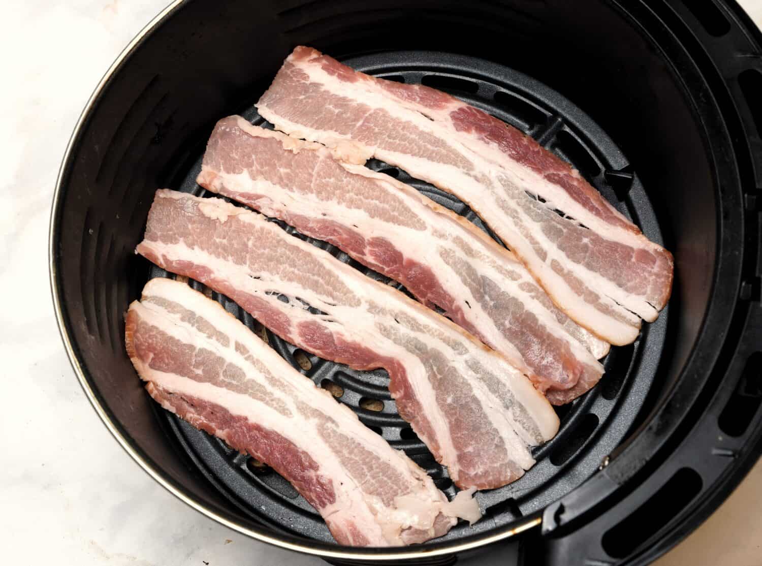 8. Air Fryer Bacon and Toast