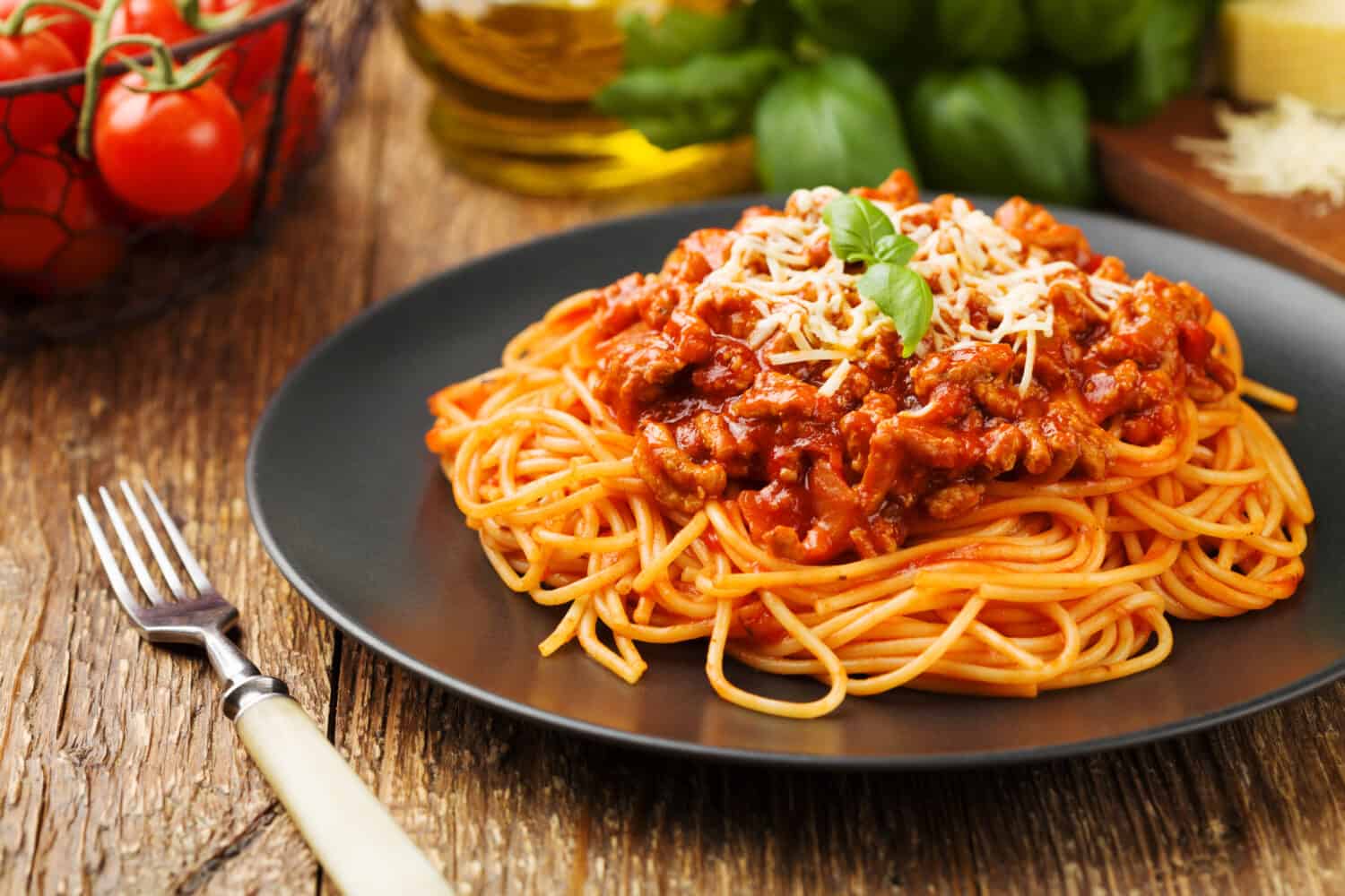 Spaghetti with Meat Sauce or Marinara