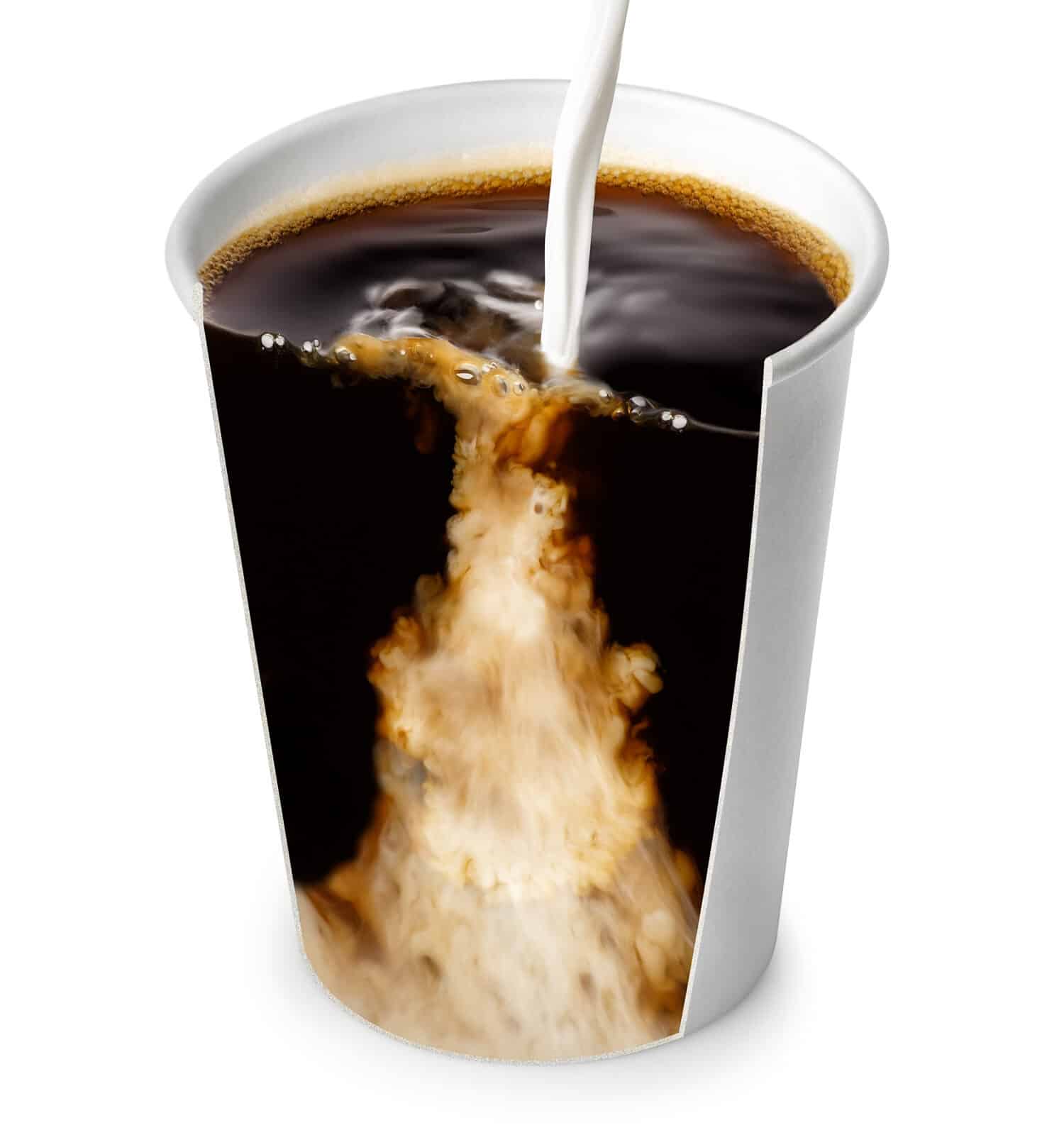 French Vanilla Swirl Hot Macchiato