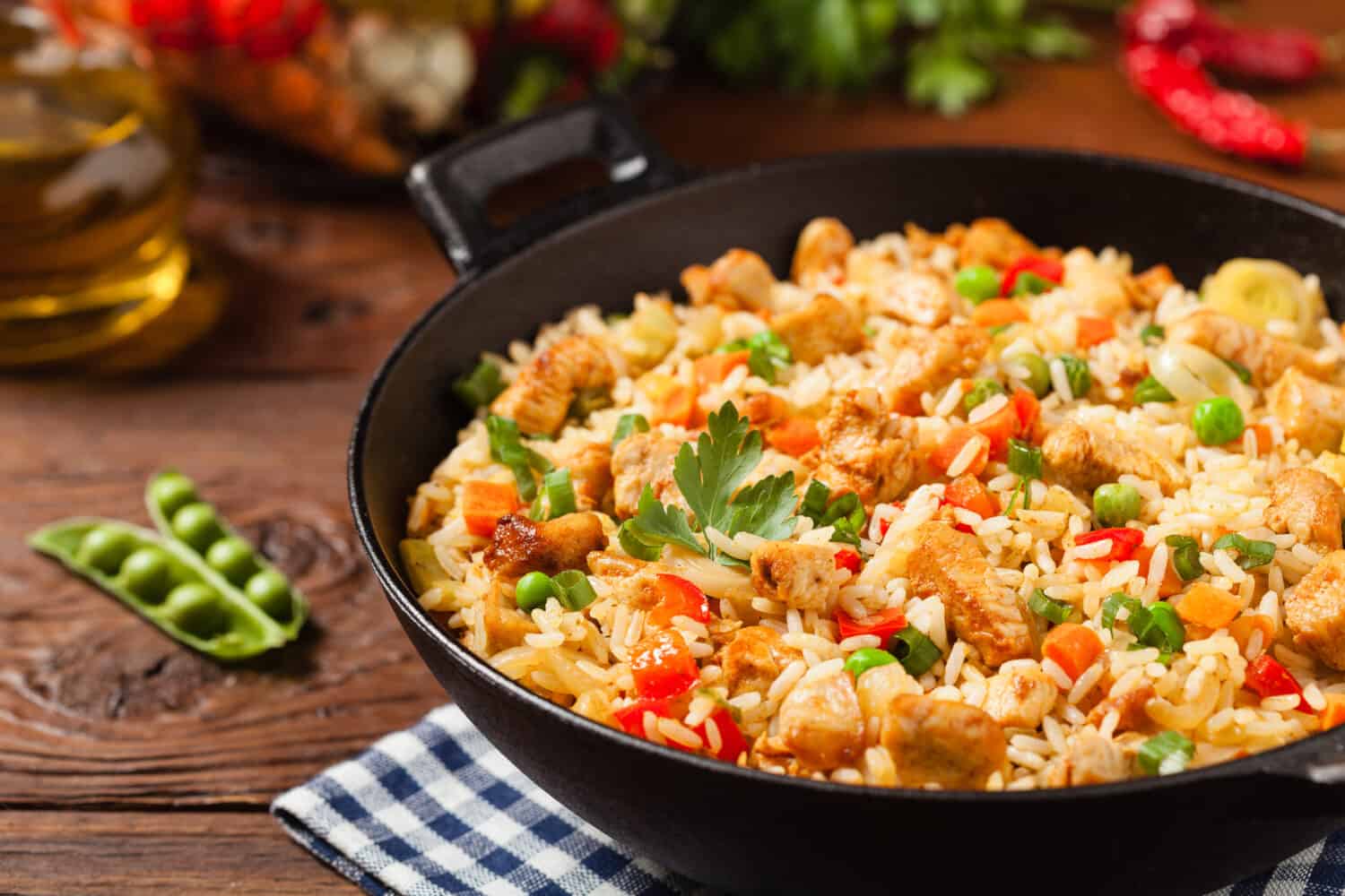 Quick and Easy Chicken Fried Rice
